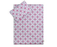 lulando Parure de lit pour enfant Parure de lit 2 pièces Taie doreiller et housse de couette