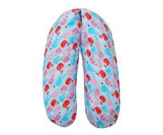 Ideenreich 2354 Housse de rechange pour coussin dallaitement 130 cm, baleines