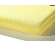 Alvi Drap Housse en Jersey 40 x 90 cm Jaune