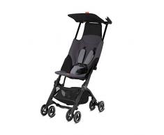 gb Gold Poussette Pockit, Ultra-compacte, De 6 Mois Jusquà 17 kg (env. 4 ans), Silver Fox Grey