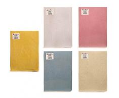 Dudu N pour Jersey de coton Lit de bébé Drap housse, 60 cm x 120 cm, 2 pièces, bleu/jaune