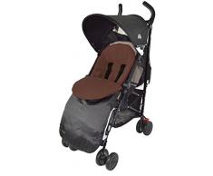 Chancelière pour sadapter au Bugaboo Bee Plus Poussette/buggy/poussette Marron