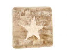 Kaiser Tapis en Peau de Mouton, Blanc Naturel Flammé Multicolore