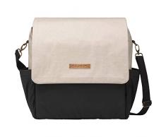 Petunia Sac à dos à langer avec matelas à langer, crochets de poussette et étui à lingettes