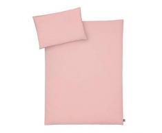 Julius Zöllner 8710148764 Parure de lit pour enfant 100 x 135 cm + 40 x 60 cm (Rose)