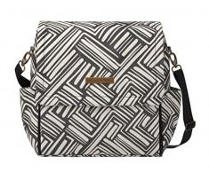 Petunia Pickle Bottom Boxy Sac à dos avec matelas à langer taille unique Noir