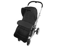 Chancelière/Cosy orteils Compatible avec Babystyle Poussette Black Jack