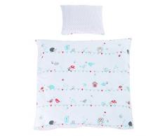 Roba Baumann 314090V184 Dancing Bird Linge de Berceau 2 Pièces