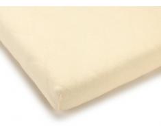 Julius Zöllner Drap-Housse Frottée pour le Lit Bébé - Ecru - 60/120 cm - 70/140 cm