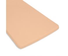 Bolin Bolon Drap housse pour berceau 100 % coton respirant - Orange - 77x50 cm