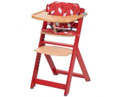 Safety 1st Chaise Haute pour Bébé Timba avec Coussin Raspberry Red/Red Campus