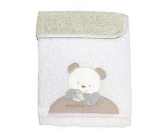 Andy & Helen 700D03_P Drap à langer et serviette en éponge brodée