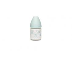 Suavinex Biberon Verre Tetine Ronde Débit Lent Lapin Vert 120 ml 1 Unité 306649