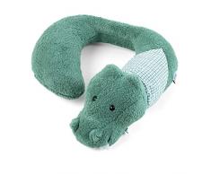 Sterntaler Coussin de Nuque Zoo Cà¢lin, Crocodile Konrad, Taille : L, à‚ge : Dès la naissance, Vert