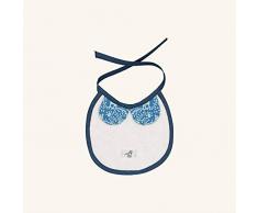 LA CIGOGNE DE LILY Bavoir à Col Poupée