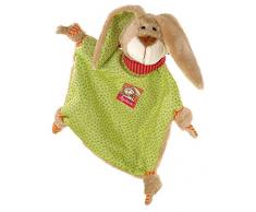 sigikid, 48088, fille et garçon, doudou lapin, vert/beige, Wombel Bombel