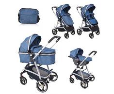 Lorelli 10021331904 Poussette Combinée 2 en 1 avec Siège Auto Sola Set