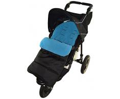 Chancelière/Cosy orteils Compatible avec Phil & Teds Vibe Poussette Bleu océan