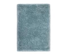 Lalee Tapis Shaggy Monaco 444 Pastel Blue 60x110cm Dintérieur, Polyester, Bleu
