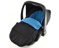 Chancelière Siège auto/Cosy orteils Compatible avec Kiddy Evo Lunafix Nouveau Siège auto Born Bleu océan