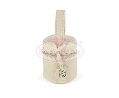 pasito A pasito biscuit – étui sucette, Unisexe beige