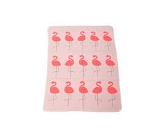 David Fussenegger 67991479 Couverture pour bébé Motif flamant rose 400 g