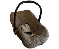 Looping - Housse Éponge pour Siège Auto Gr0/0+, Fabriquée en France (Chocolat)