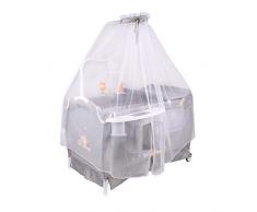 Lorelli 10080341824 Lit Parapluie avec Baldaquin Musical Beige Clair