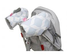 Motherhood Chauffe-mains en peluche pour poussette Bleu