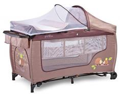 TERO-3550 GRANDE Plus Lit de voyage Beige
