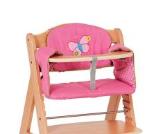 Hauck Le coussin pour chaise haute Comfort Butterfly accessoires chaise haute, rose