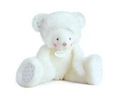 Doudou et Compagnie TROP MIMI - Ourson Blanc 30 cm