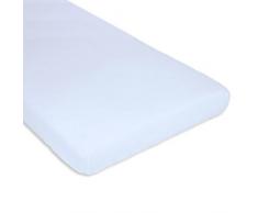 Bolin Bolon Drap housse pour lit 60 x 120 cm - Bleu Celeste