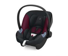 CYBEX Gold Siège Auto Coque pour Bébé Aton M i-Size Scuderia Ferrari, Réducteur Nouveau-Né Inclus, Pour les Enfants de 45 cm à 87 cm, 13 kg max., Victory Black