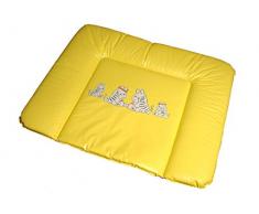 Kuli-Muli 5246 Soft 70/80 Zèbre Matelas à langer Jaune
