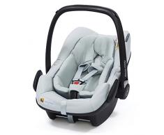 Maxi-Cosi 8798911110 Pebble + nacelle pour bébé Groupe 0+ I-SIZE (0-13 kg), utilisable dès la naissance jusquà environ FamilyFix One Base Gris 12 mois