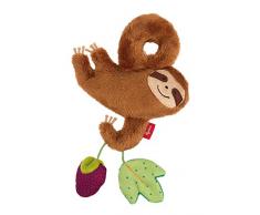 sigikid, Fille et Garçon, Doudou Hochet à Accrocher Paresseux, Brun, 41437
