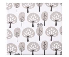 TIS Lifestyle 1212.300 Drap de Lit Blanc/Beige