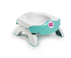 OKBABY Roady - Pot de Voyage Pliant pour Enfants, Devient un Réducteur de Toilette - Turquoise