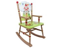 Fantasy Fields par Teamson Knights and Dragons Rocking Chair Multicolore