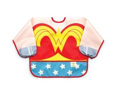 Bumkins DC Comics Bavoir à manches Bande dessinée Wonder Woman