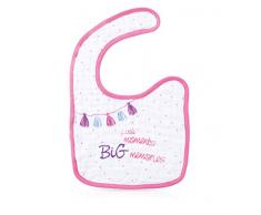 Nuby Little Moments Bavoir en mousseline de coton Rose 0M+