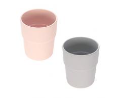 LÄSSIG Tasse Bambou pour Bébé (2 pcs)/Bamboo Mug Uni