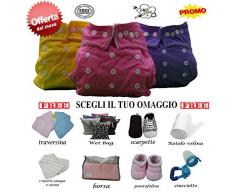 Stock Lot de 14 chiffons lavables + 14 inserts + au choix – Promotion (comprend 2 inserts pour la toile et le coton)