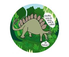 Petit Jour Paris - Assiette à dessert Les Dinos - Parfaite pour le dessert!