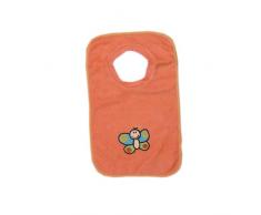 Bolin Bolon Bavoir brodé pour la crèche PAPILLON - Orange