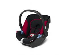 CYBEX Silver Siège Auto Coque Aton Scuderia Ferrari, Réducteur Nouveau-Né Inclus, De la Naissance à 18 Mois Environ, 13 kg max., Victory Black