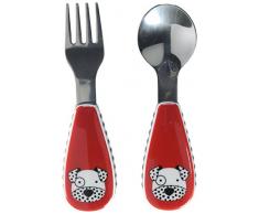 Skip Hop Zootensils Fourchette et cuillère Dalmatien