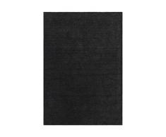 Lalee Tapis en Laine Ethnique Doux Supreme 800 Graphite 200x290cm Dintérieur, 100, Noir
