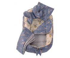 Réducteur de Lit 5 éléments bébé Cocon 90x50cm nouveau-né 100% Coton Baby nest Medi Partners couverture insérer coussin